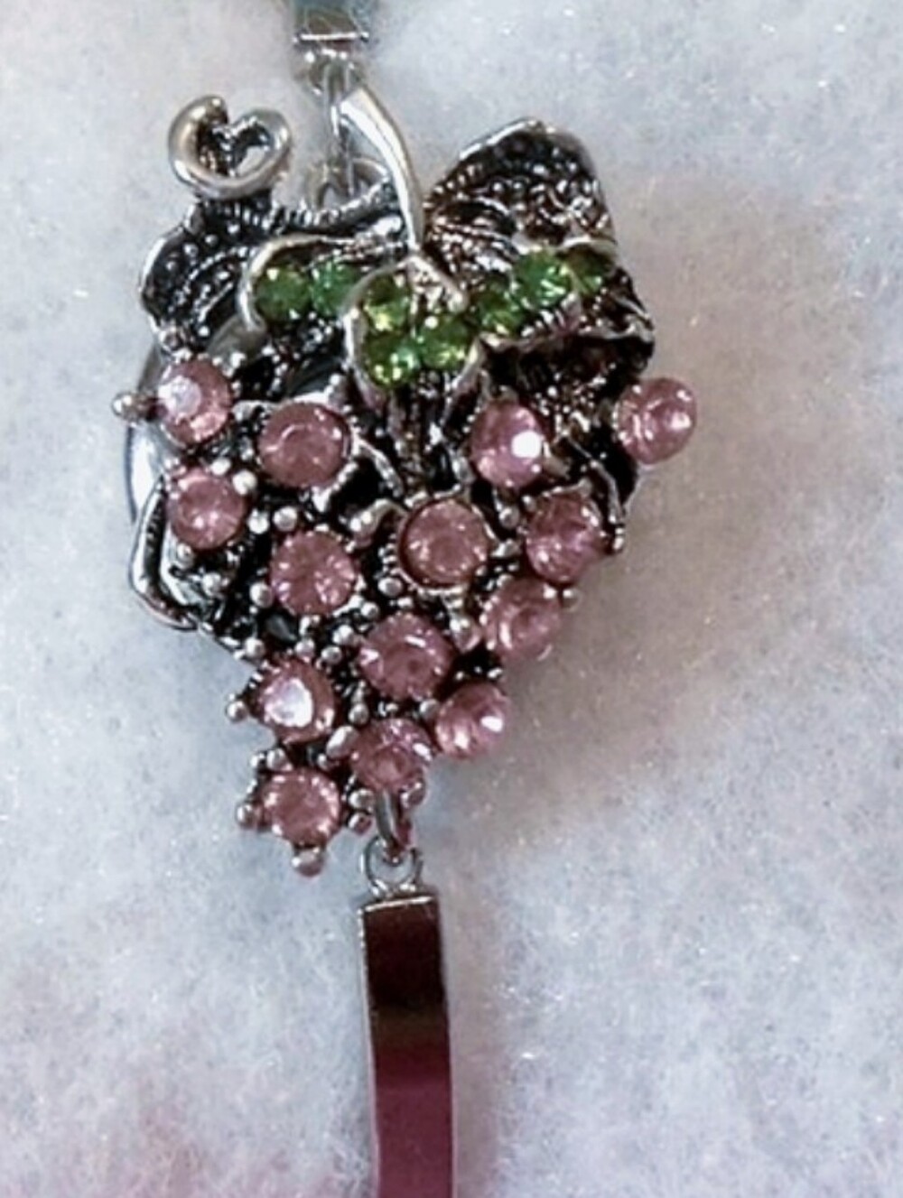 Silver Bracelet for Snap-in Interchangeable Chunk Charm Button w/Toggle Closure
